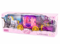 Kareta księżniczki + figurka karoca bajkowy zestaw