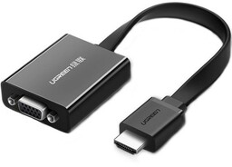 Ugreen Adapter, przejściówka HDMI do VGA, micro USB