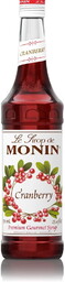 Monin, syrop o smaku żurawinowym, 700 ml