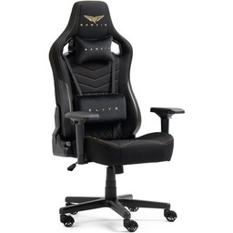 GAMVIS Fotel Elite 2.0 XL Basic Czarny (złote