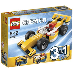 LEGO Creator, klocki Samochód wyścigowy 3w1, 31002