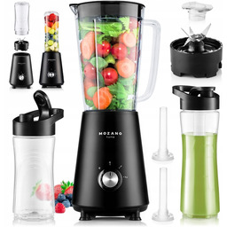Blender Kielichowy 3w1 Do Smoothie Koktajli 2 Wkłady