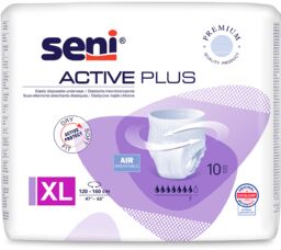 Seni Active Plus, majtki chłonne, XL, 120-160 cm,