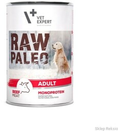 RAW PALEO Adult Monoprotein WOŁOWINA dla psów dorosłych