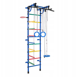drabinka gimnastyczna Gamma Plus niebieski