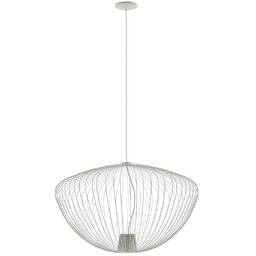 Lampa wisząca PUMPKIN L SILK GRAY 11251 -