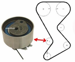 Napinacz paska rozrządu Plymouth Voyager 2,4 16V