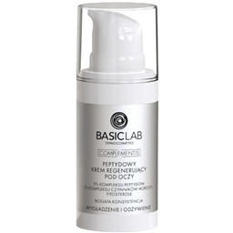 BasicLab Peptydowy Krem Regenerujący pod Oczy Wygładzenie