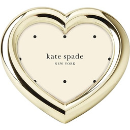 Kate Spade Ks złota ramka w kształcie serca,