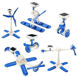 ZESTAW SOLARNY 6w1 ZABAWKI EDUKACYJNE helikopter robot AG211D
