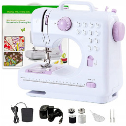 Domowa mini maszyna do szycia 12 ściegów