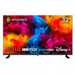 Telewizor bezramkowy Led direct Kiano Elegance Smart Tv