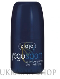 YEGO Dezodorant Roll-on Antyperspirant SPORT, Ziaja