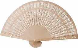 Mopec W801 wachlarze z naturalnego drewna, z frędzlami,