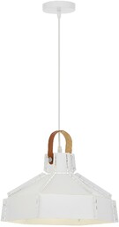 LAMPA SUFITOWA WISZĄCA LOFT BIAŁA DONA W1