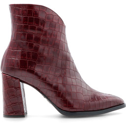 Skórzane botki z motywem zwierzęcym - WONDERS M-5430