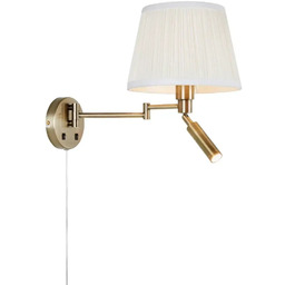 Markslojd Abażurowa naścienna lampa Pivot 109017 LED 4W