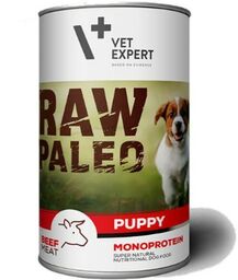 Vetexpert Raw Paleo Puppy Beef 400g - wołowina