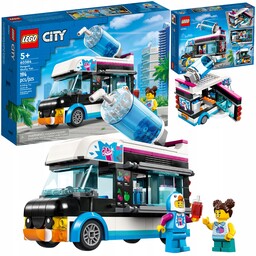 Lego City 60384 Pingwinia Furgonetka ze Slushem Auto