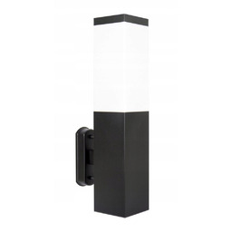 Lampa elewacyjna Kinkiet ogrodowy Inox kwadrat odporny