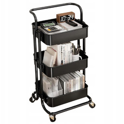 Mobilny Barek Na Kółkach Regał Kuchenny Stolik Wózek