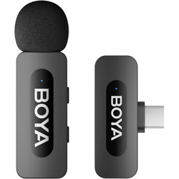 BOYA Mikrofon bezprzewodowy do telefonu USB-C, BY-V10 V2.0,