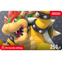 Doładowanie Nintendo eShop 250zł [Bon Agencyjny] Doładowanie