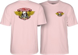 t-shirt męski POWELL PERALTA WINGED RIPPER Light Pink
