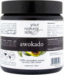 Your Natural Side - 100% naturalne masło awokado