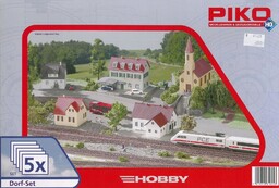 Piko 61925 Kolejka Zestaw budynków Dorf Set