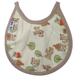 AKUKU Śliniak mini wiązany Żółty Pies A1600