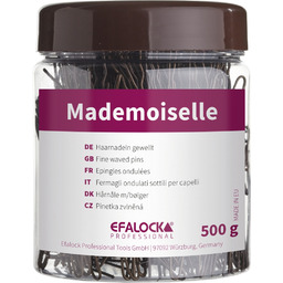 Efalock Mademoiselle, spinki do koka karbowane 65mm, 500g,