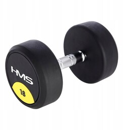 Solidna Hantla Ogumowana 18kg Hms Treningowa