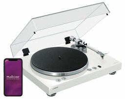YAMAHA Gramofon Vinyl 500 Music Cast Biały