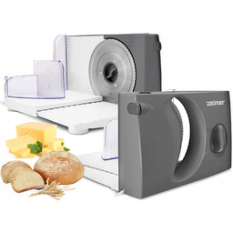 Krajalnica Zelmer ZFS0916S 150W do wędlin chleba Szara