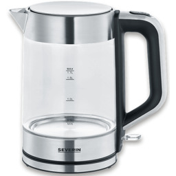 Czajnik elektryczny SEVERIN WK-3420 Srebrno-przezroczysty