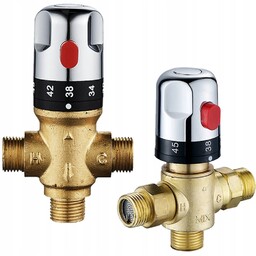 Termostatyczny Zawór Mieszający 1/2 Z Mosiądzu