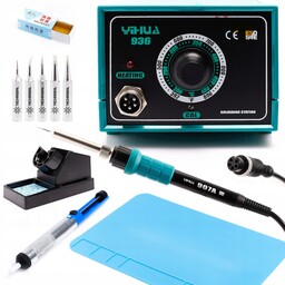 Stacja Lutownicza Yihua 936 Duży Zestaw