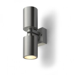 MAC B II lampa ścienna aluminium 230V GU10