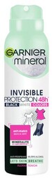 GARNIER MINERAL Invisible Protection Antyperspirant w sprayu Floral
