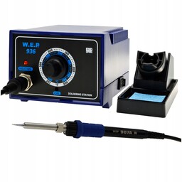 Stacja lutownicza kolbowa grotowa Hotair Wep 936 60W