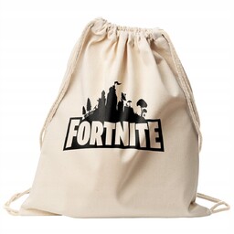 Plecak bawełniany 34x40 Fortnite Dla Fanów i Graczy