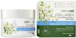 Eveline Cosmetics Organic, Liftingujący krem modelujący owal twarzy,