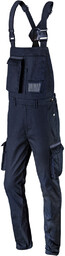 Ogrodniczki robocze Navy, rozmiar XXXL