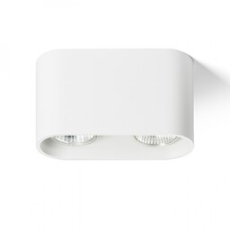 MANTOVA II lampa sufitowa biała matowa 230V GU10