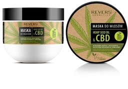 REVERS Hemp Seed Oil&CBD Maska do włosów suchych