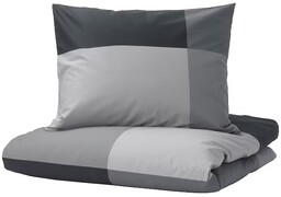 Ikea Brunkrissla komplet pościeli 150x200cm czarny
