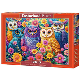 Puzzle 3000 elementów. Spotkanie Kwiatowej Sowy