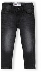 Czarne spodnie jeansowe chłopięce typu skinny