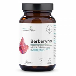 Berberyna 490 mg, HCL, Berberis aristata, Aura Herbals,